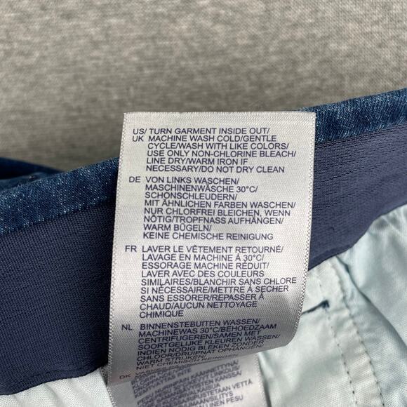 NYDJ Jeans 3X (24W/26W) Relaxed Kick Flare High Rise Ankle LiftTuck Blue Genesis - Picture 11 of 16